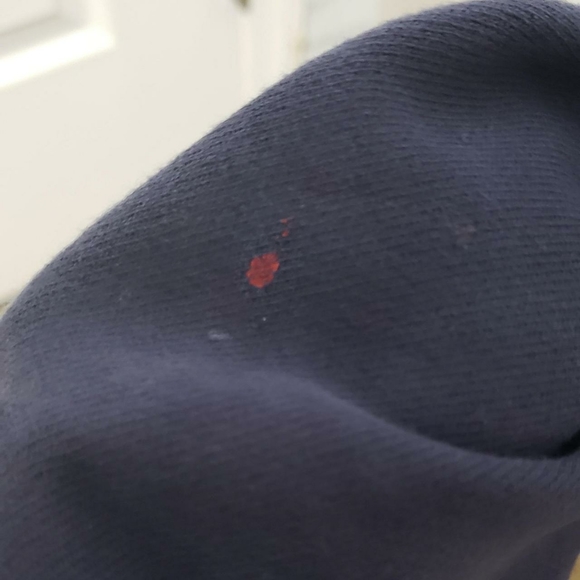 Navy Blue Champion Reverse Weave Sweatshirt - Picture 4 of 5